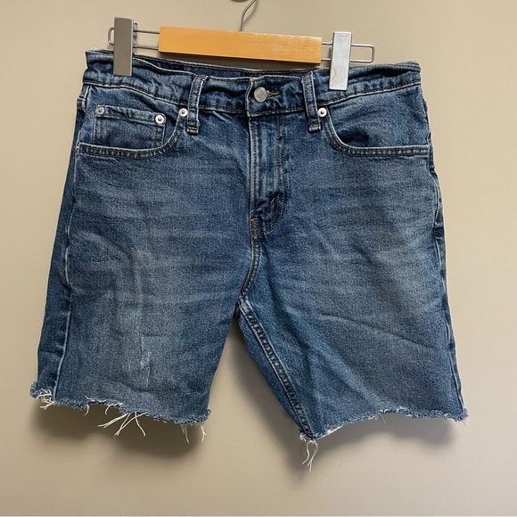 Levi Strauss Signature Denim Blue Jean Cut off Shorts Women’s 29 - Picture 1 of 11